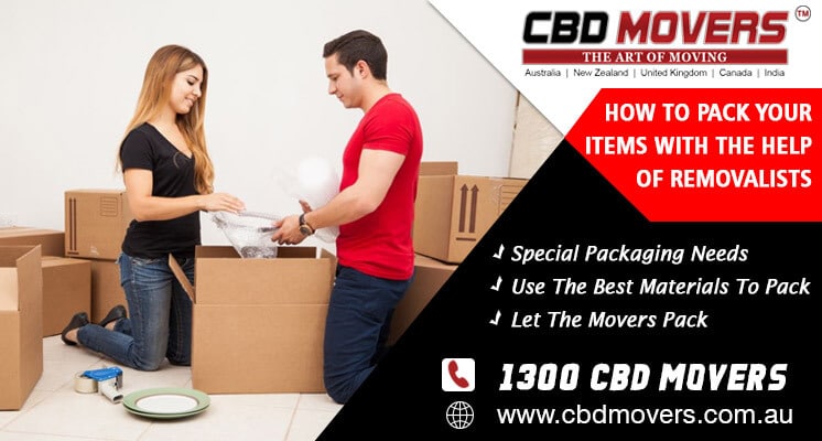 How To Pack Your Items With The Help Removalists