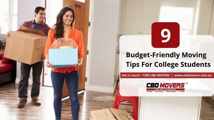 9 Budget-Friendly Moving Tips For College Students